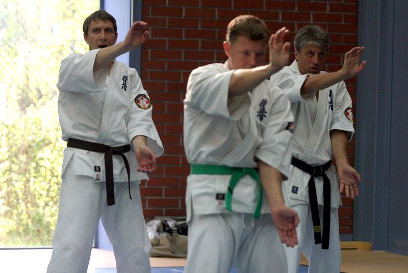 Sensei Borowiec (on the right)