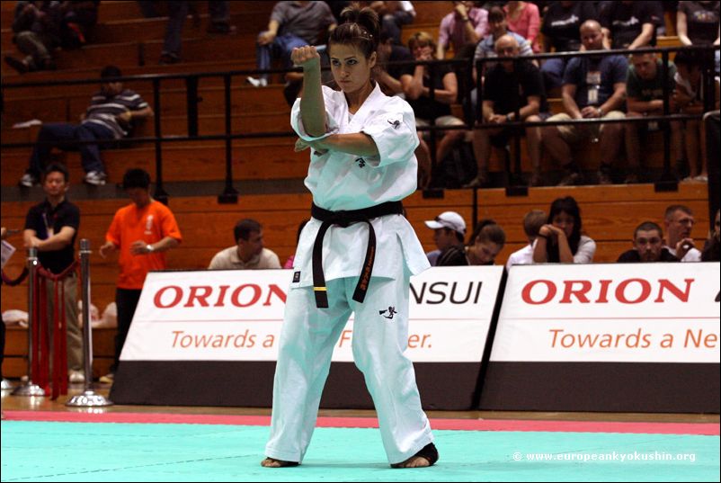 Kata finals<br>Gergana Kostova - Sushiho