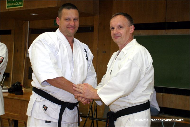 Special thanks to Polish<br>Kyokushin family from<br>Sensei Wlodzimierz Roj