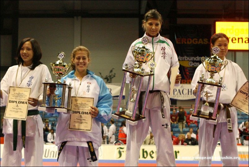 Medalists<br>Junior Girls -55kg