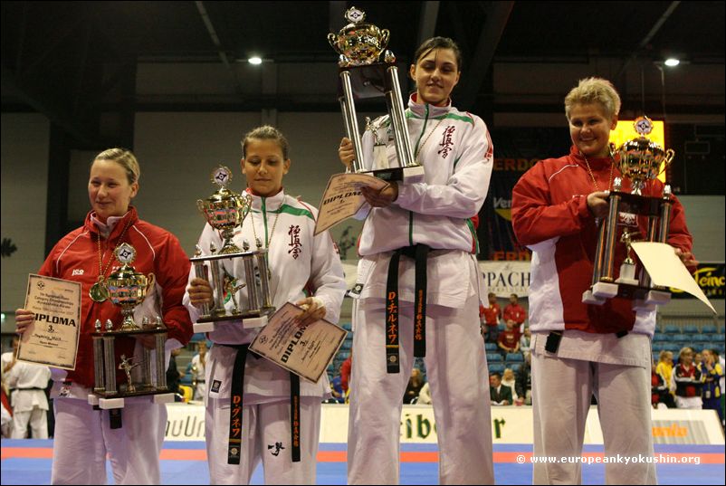 Medalists<br>Kumite Women