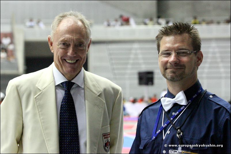 Shihan Hollander<br>and Sensei Fischer