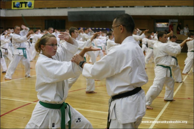 Shihan Gorai<br>correcting the form