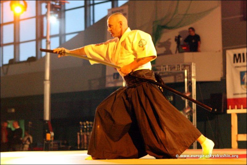 Iaido demonstration<br>Jerzy Ludziejewski