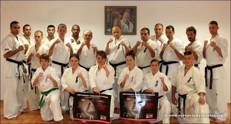 Memorial photo in<br>Siemianowice Dojo