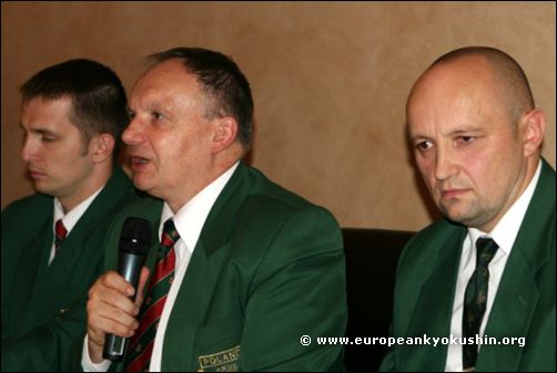 President of<br>Polish Kyokushin<br>Shihan Andrzej Drewniak