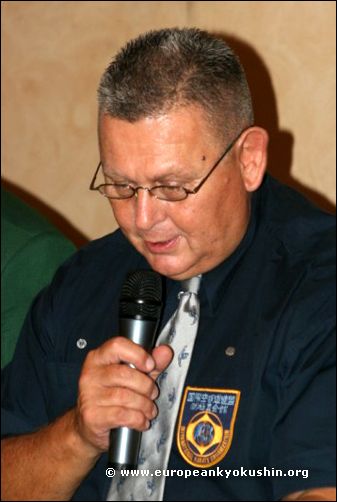 President of Silesian<br>Kyokushin region<br>Edward Urbanczyk